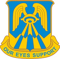 Векторный клипарт: U.S. Army 24th Military Intelligence Battalion, эмблема (знак различия)