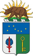 U.S. Army 250th Military Intelligence Battalion, coat of arms - vector image