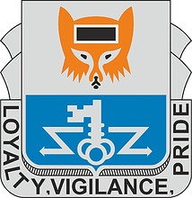 Векторный клипарт: U.S. Army 302nd Military Intelligence Battalion, эмблема (знак различия)