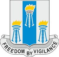 Векторный клипарт: U.S. Army 502nd Military Intelligence Battalion, эмблема (знак различия)