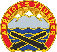 U.S. Army 65th Fires Brigade, distinctive unit insignia