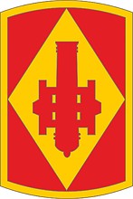 Векторный клипарт: U.S. Army 75th Fires Brigade, нарукавный знак
