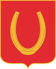 U.S. Army 100th Regiment, эмблема (знак различия) - векторное изображение