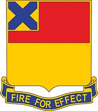 Векторный клипарт: U.S. Army 166th Regiment, эмблема (знак различия)