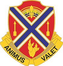 Vector clipart: U.S. Army 175th Regiment, distinctive unit insignia