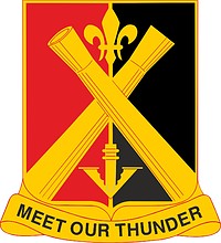 Vector clipart: U.S. Army 235th Regiment, distinctive unit insignia
