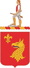 Vector clipart: U.S. Army 84th Regiment, coat of arms