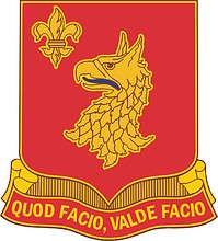 Vector clipart: U.S. Army 84th Regiment, distinctive unit insignia