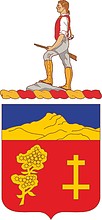 Vector clipart: U.S. Army 89th Regiment, coat of arms