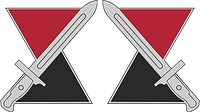 U.S. Army 7th Infantry Division, эмблема (знак различия) - векторное изображение