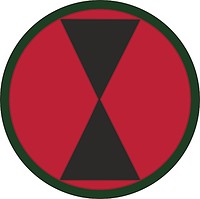 U.S. Army 7th Infantry Division, shoulder sleeve insignia