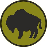 Векторный клипарт: U.S. Army 82nd Infantry Division, нарукавный знак