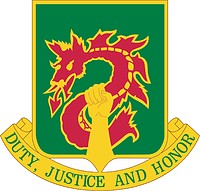 U.S. Army 504th Military Police Battalion, distinctive unit insignia - vector image