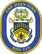 U.S. Navy USS John Finn (DDG 113), эмблема