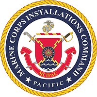 USMC Installations Command (Pacific), эмблема - векторное изображение