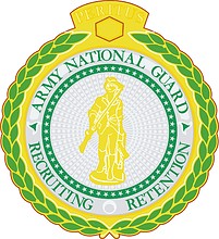 U.S. Army National Guard Recruiting and Retention Expert Instructor Badge
