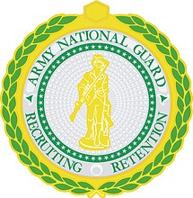 U.S. Army National Guard Recruiting and Retention Senior Instructor Badge
