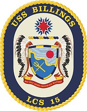 U.S. Navy USS Billings (LCS 15), Emblem