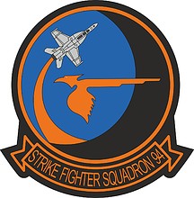 U.S. Navy Strike Fighter Squadron 94 (VFA-94), эмблема - векторное изображение