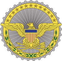 Векторный клипарт: U.S. DOD Office of the Secretary of Defense, identification badge (IB)