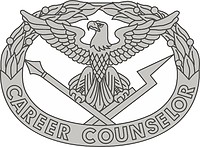 U.S. Army Career Counselor Badge - vector image