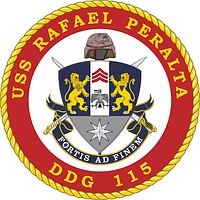 U.S. Navy USS Rafael Peralta (DDG 115), эмблема