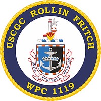 U.S. Coast Guard USCGC Rollin Fritch (WPC 1119), emblem - vector image