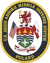 U.S. Navy Aegis Ashore Missile Defense System Poland, эмблема - векторное изображение