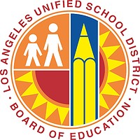 Los Angeles Unified School District (California), печать - векторное изображение