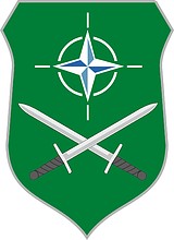 NATO Allied Land Command (LANDCOM), emblem - vector image