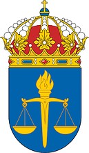 Swedish Defense Intelligence Court, эмблема - векторное изображение