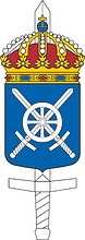 Swedish Auxiliary Regiment, emblem - vector image