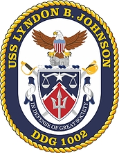 U.S. Navy USS Lyndon B. Johnson (DDG-1002), эмблема