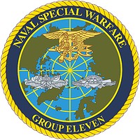 U.S. Naval Special Warfare Group 11, emblem - vector image