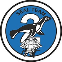 U.S. Navy SEAL Team 2, emblem - vector image