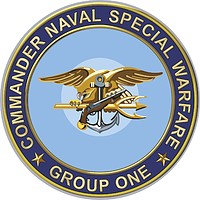 U.S. Naval Special Warfare Group 1, эмблема - векторное изображение