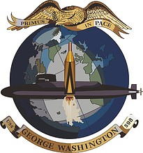 U.S. Navy USS George Washington (SSBN-598), эмблема