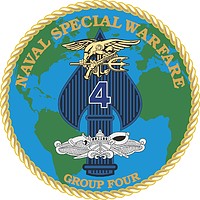 U.S. Navy Naval Special Warfare Group 4, emblem (#2) - vector image