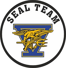 Векторный клипарт: U.S. Navy SEAL Team 5, эмблема