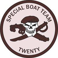 U.S. Navy Special Boat Team 20, эмблема (№2)