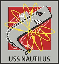 Векторный клипарт: U.S. Navy USS Nautilus (SSN-571), эмблема