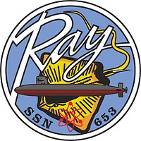 U.S. Navy USS Ray (SSN-653), emblem