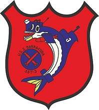 U.S. Navy USS Barracuda (SST-3), Emblem