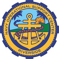 U.S. Navy Operational Support Center (NOSC) Riverside, emblem