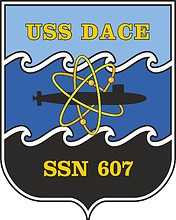 U.S. Navy USS Dace (SSN-607), emblem