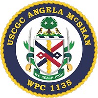 U.S. Coast Guard USCGC Angela McShan (WPC-1135), emblem