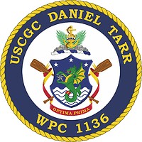 U.S. Coast Guard USCGC Daniel Tarr (WPC-1136), emblem - vector image