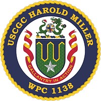 U.S. Coast Guard USCGC Harold Miller (WPC-1138), emblem - vector image