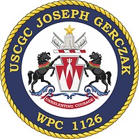 U.S. Coast Guard USCGC Joseph Gerczak (WPC 1126), эмблема - векторное изображение