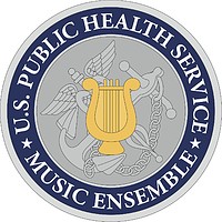 Векторный клипарт: U.S. Public Health Service Music Ensemble, badge